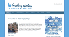 Desktop Screenshot of healingspring.org