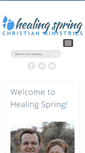 Mobile Screenshot of healingspring.org